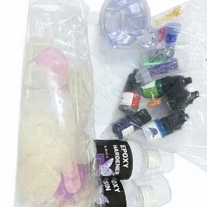 Epoxy Resin Kit with Pigment Inks and Molds